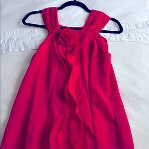 Vibrant Red Sleeveless top